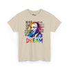 MLK Jr. Never Give Up - Unisex Heavy Cotton Tee