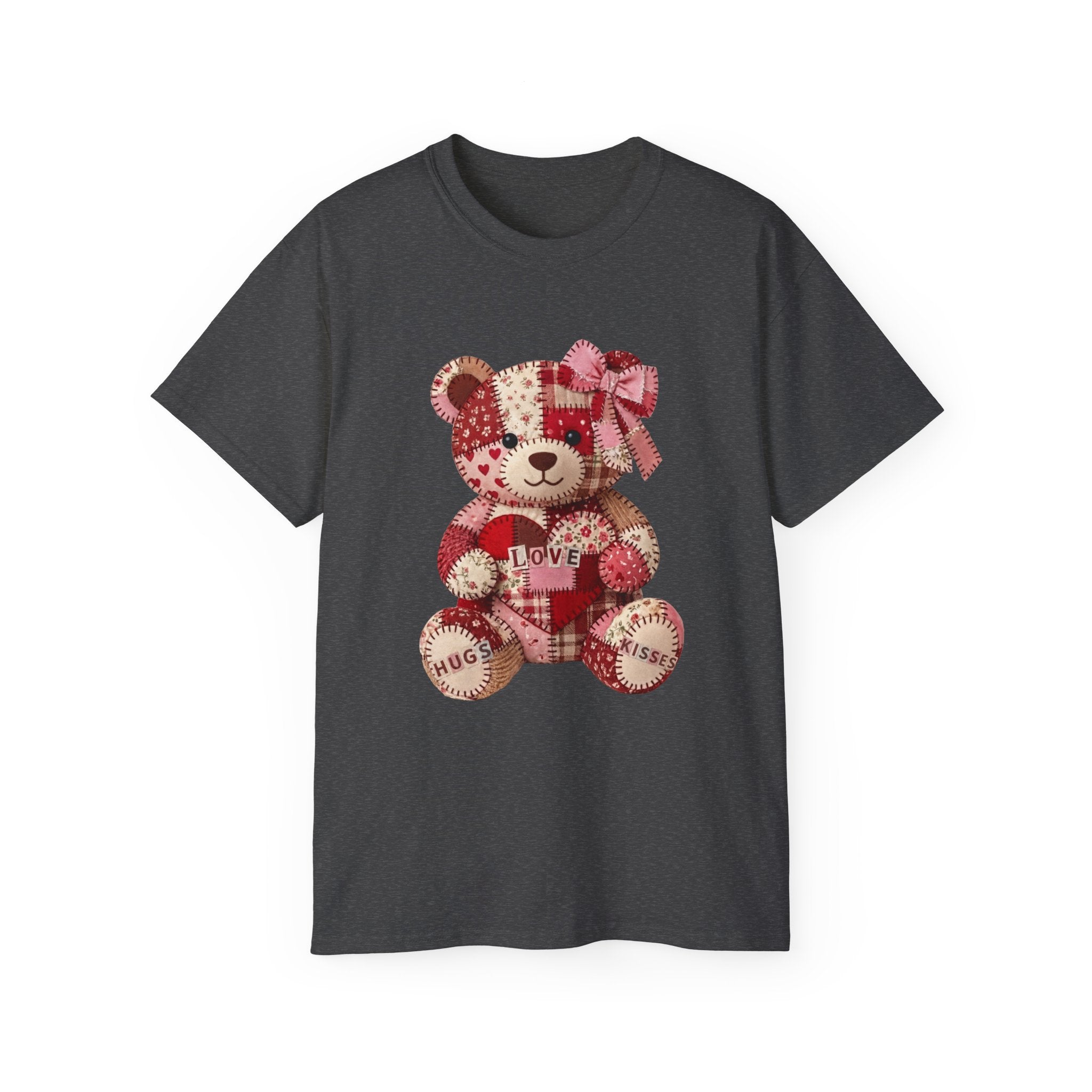 Valentines Day Huggable Teddy Bear- Unisex Ultra Cotton Tee